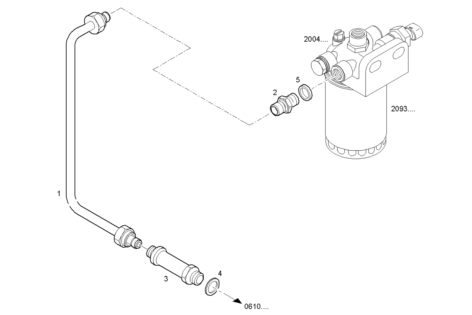 FUEL LINES - FILTER TO CYLINDER HEAD