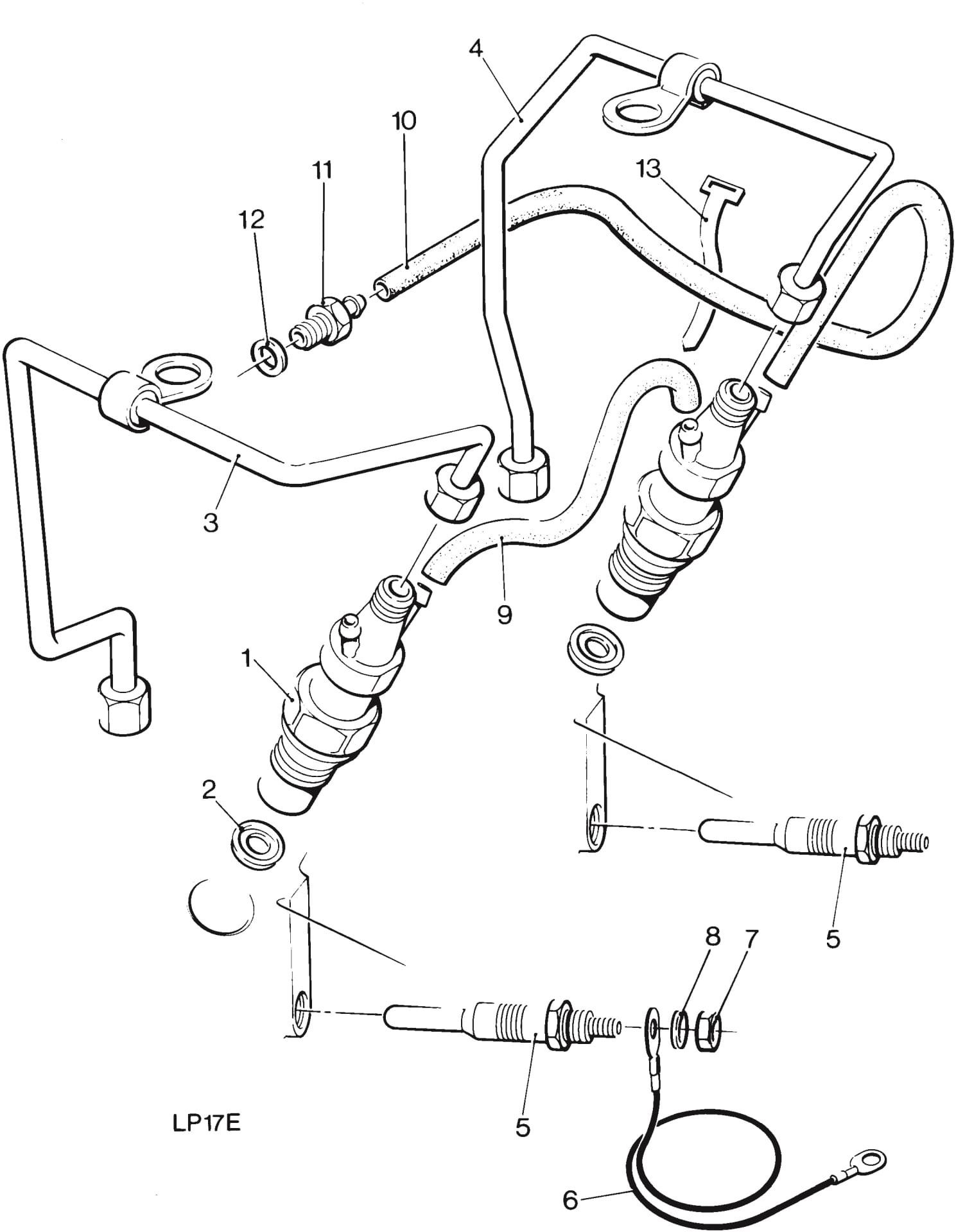 Fuel Injector and Pipes