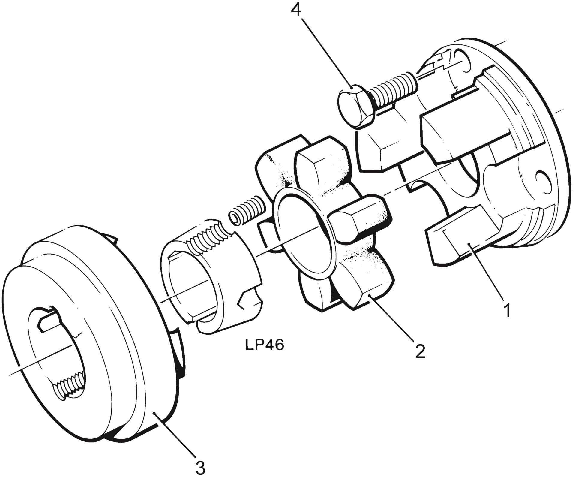 Flexible Half Coupling