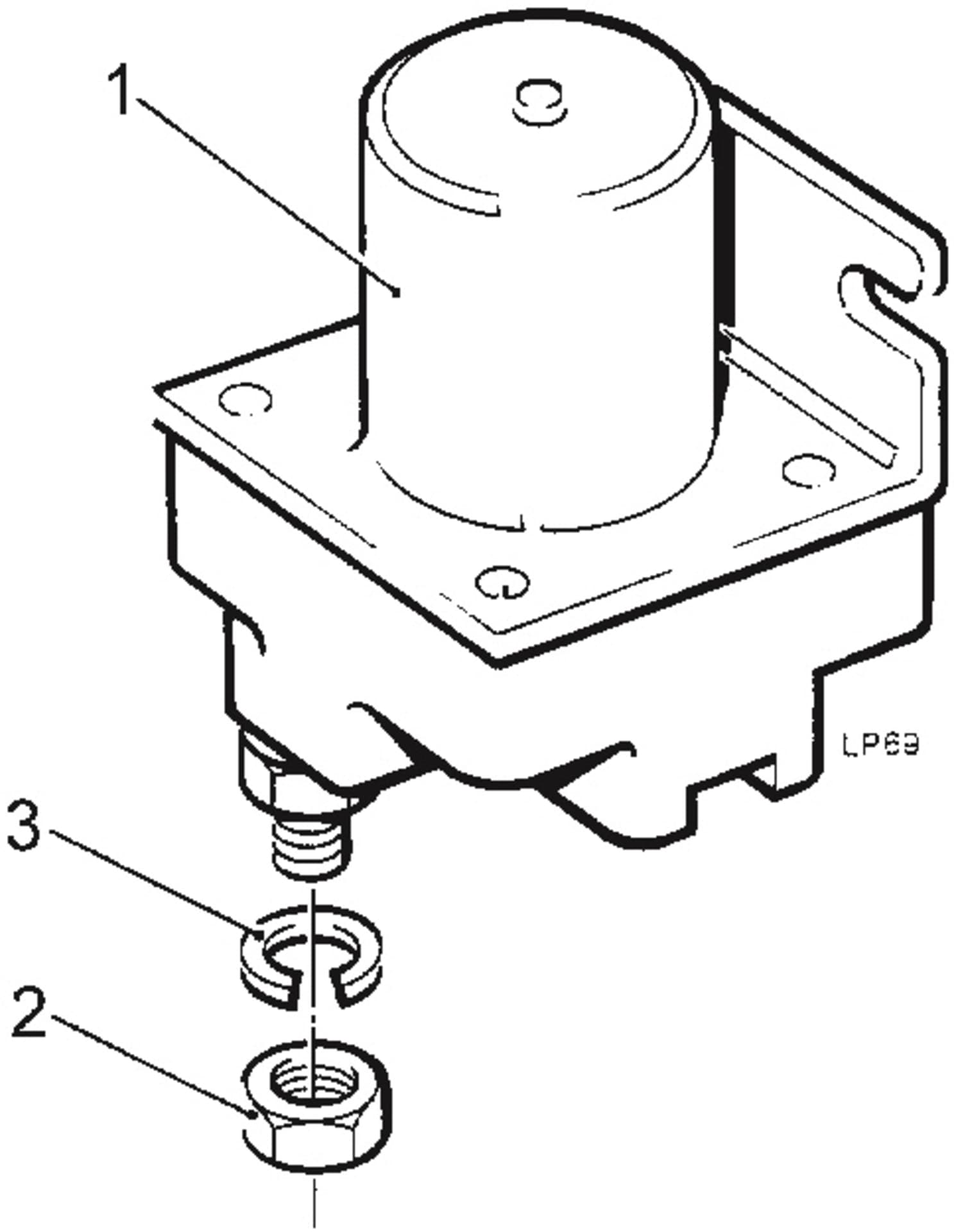 Starter Solenoid: LPW, LPWS