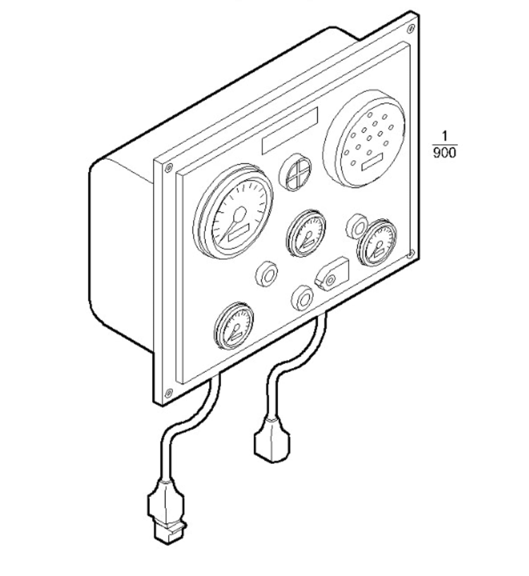 ELECTRICAL INSTRUMENT PANEL 12V