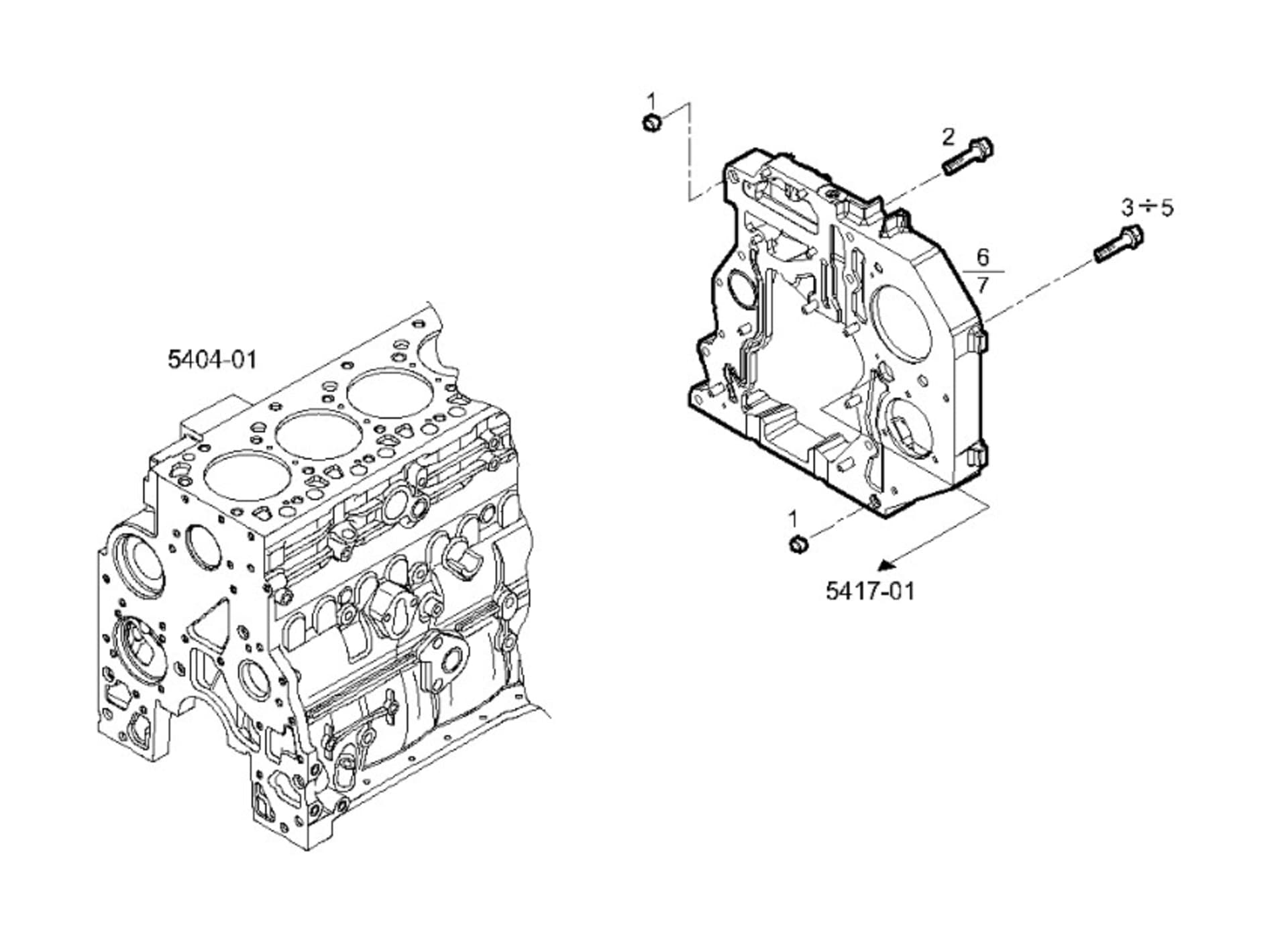 REAR CRANKCASE COVER