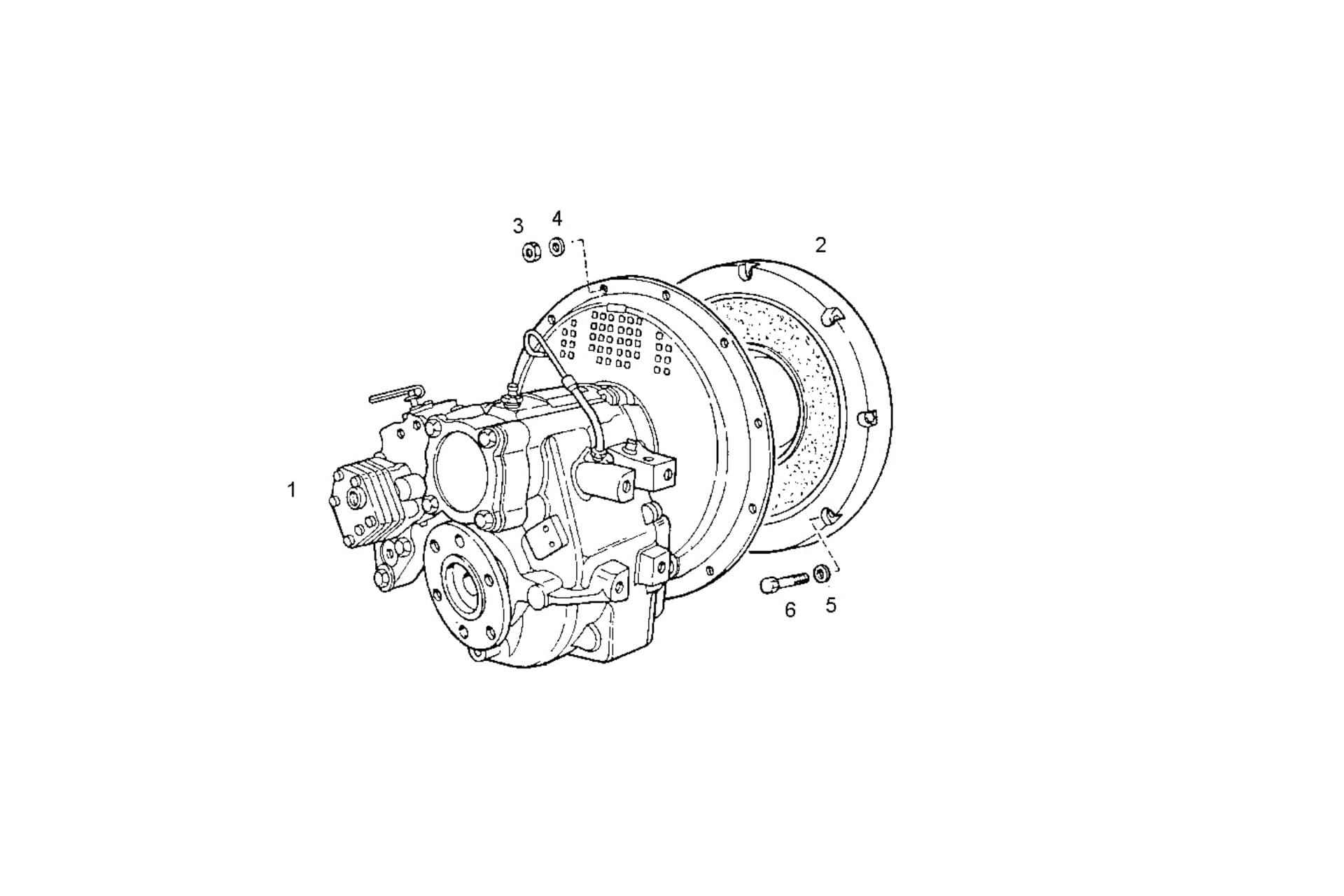 MARINE GEAR ZF 350A