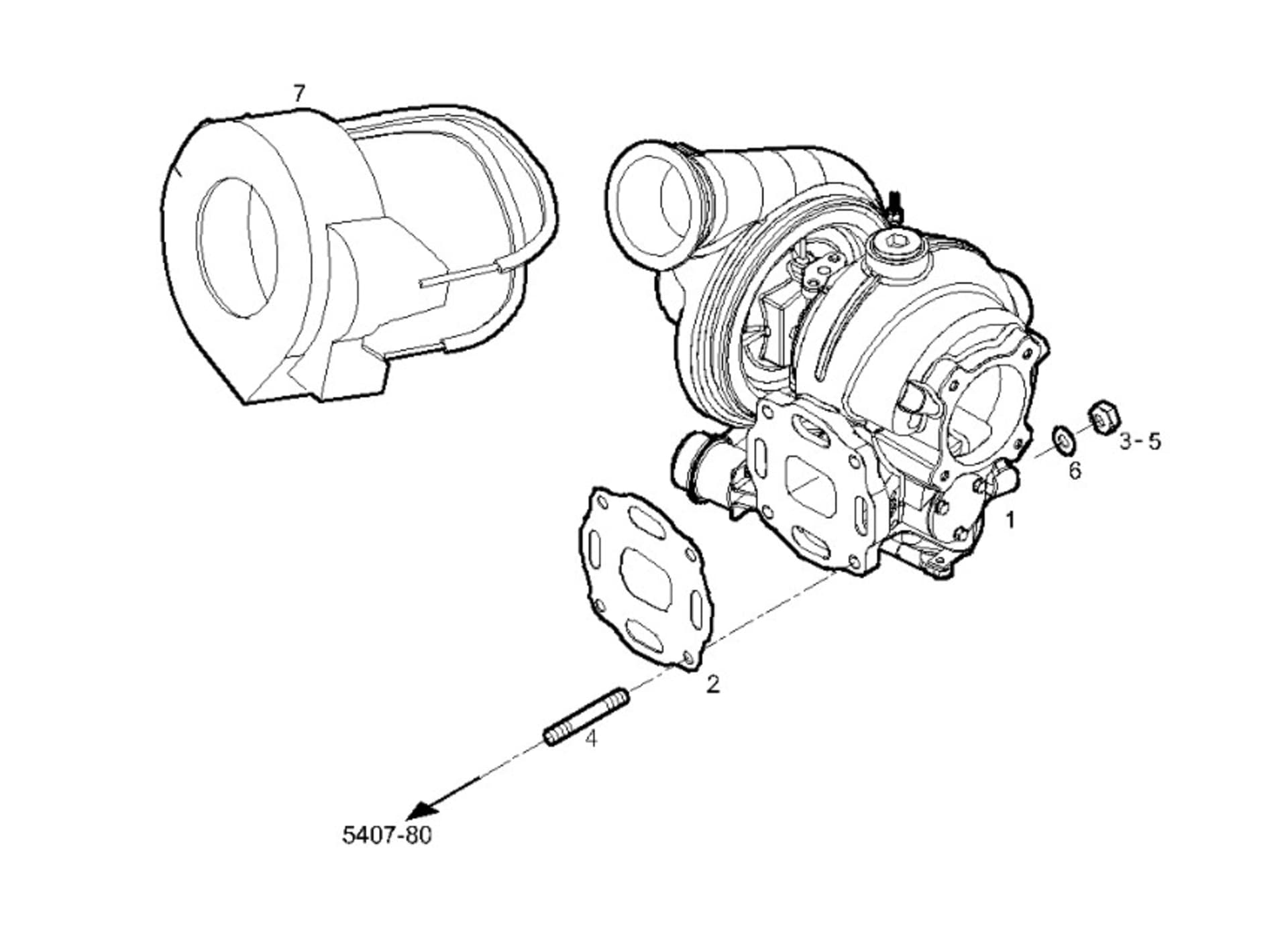 TURBOCHARGER & PIPES
