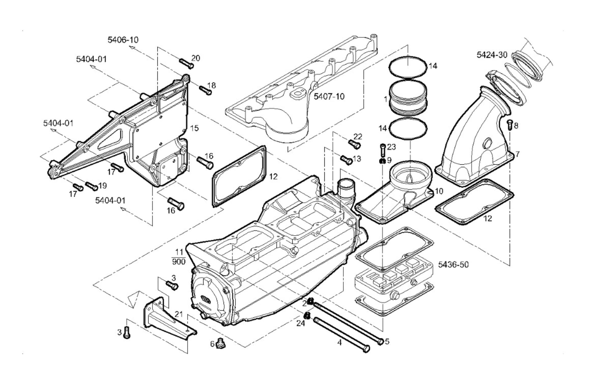 AIR-WATER HEAT EXCHANGER