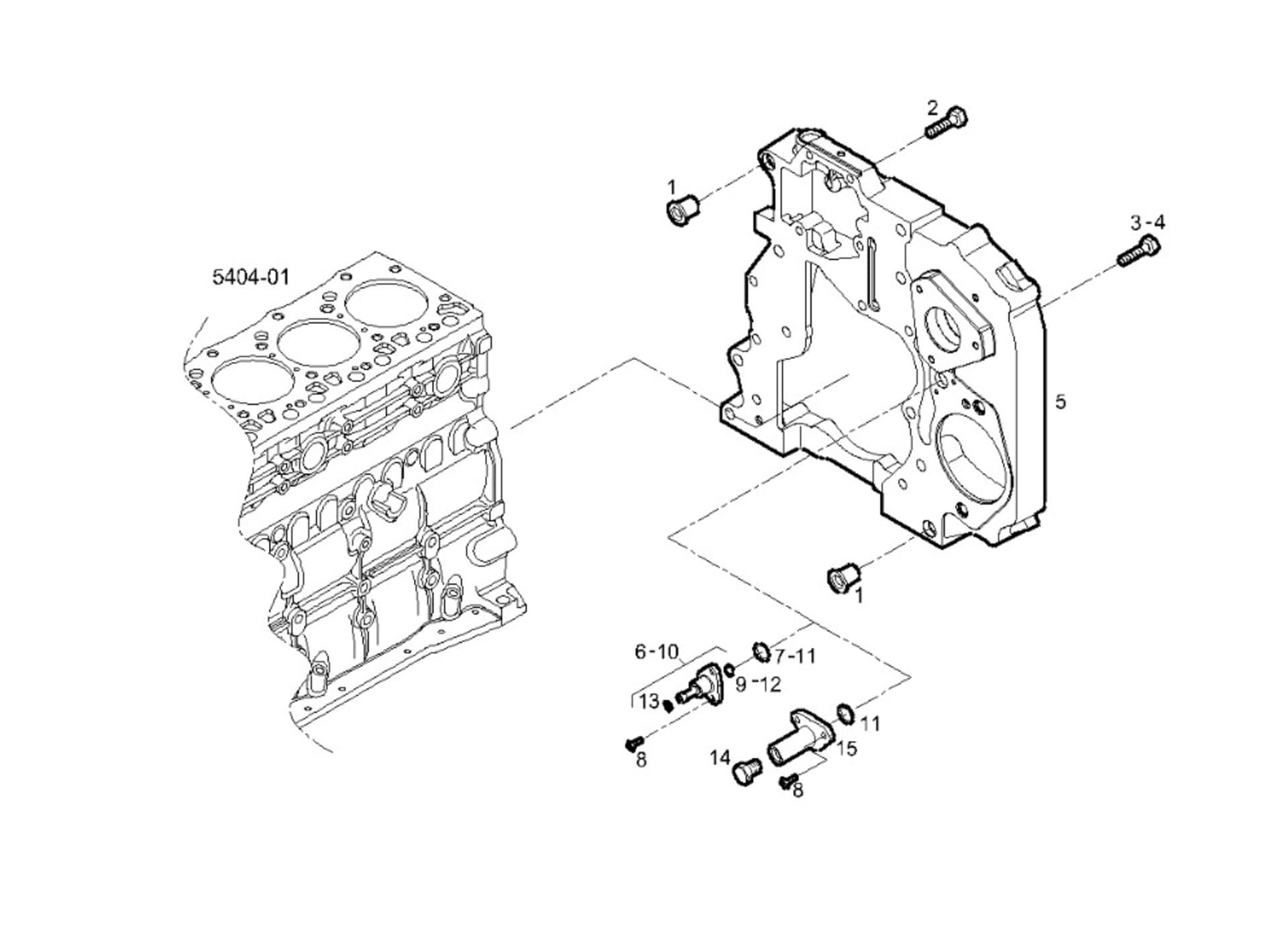 REAR CRANKCASE COVER