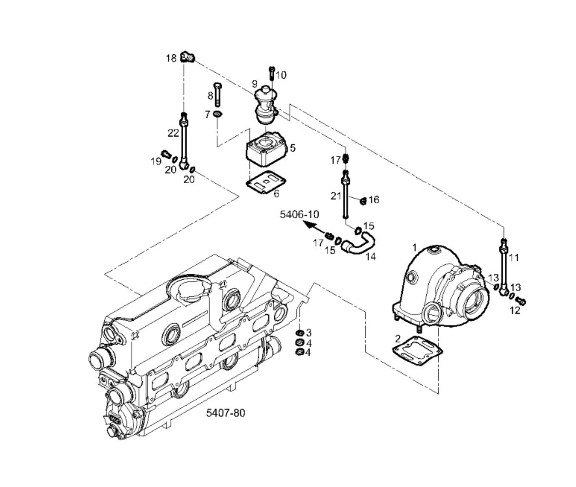 TURBOCHARGER & PIPES