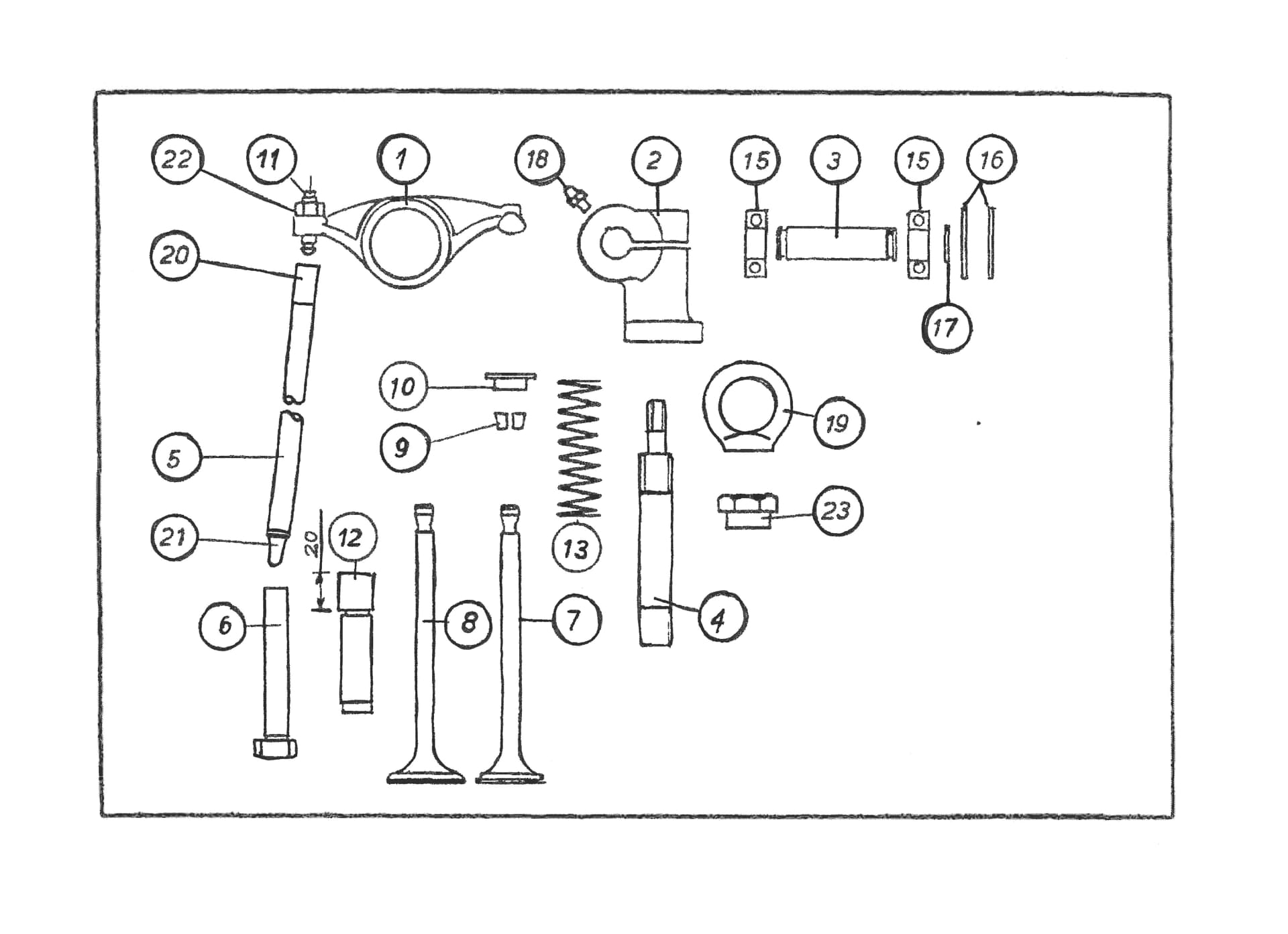 Valve Rocker Gear