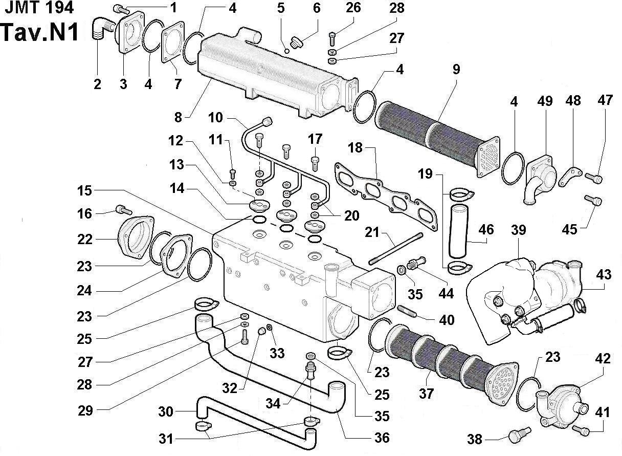 Lombardini ORING INTERCOOLER 2004 MT LDW 194 JMT Frydenbø Industri