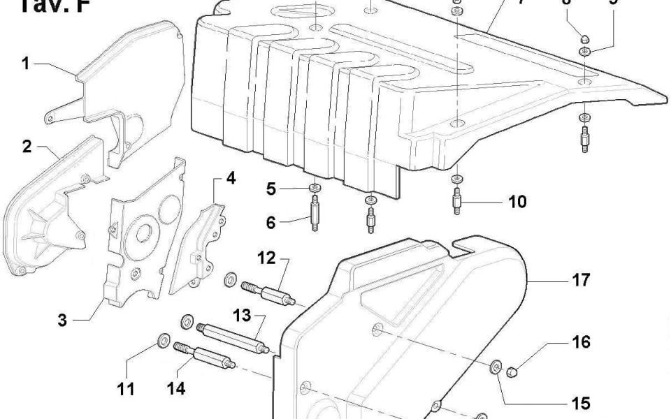Lombardini LDW 194 JMT reservedeler Frydenbø Industri