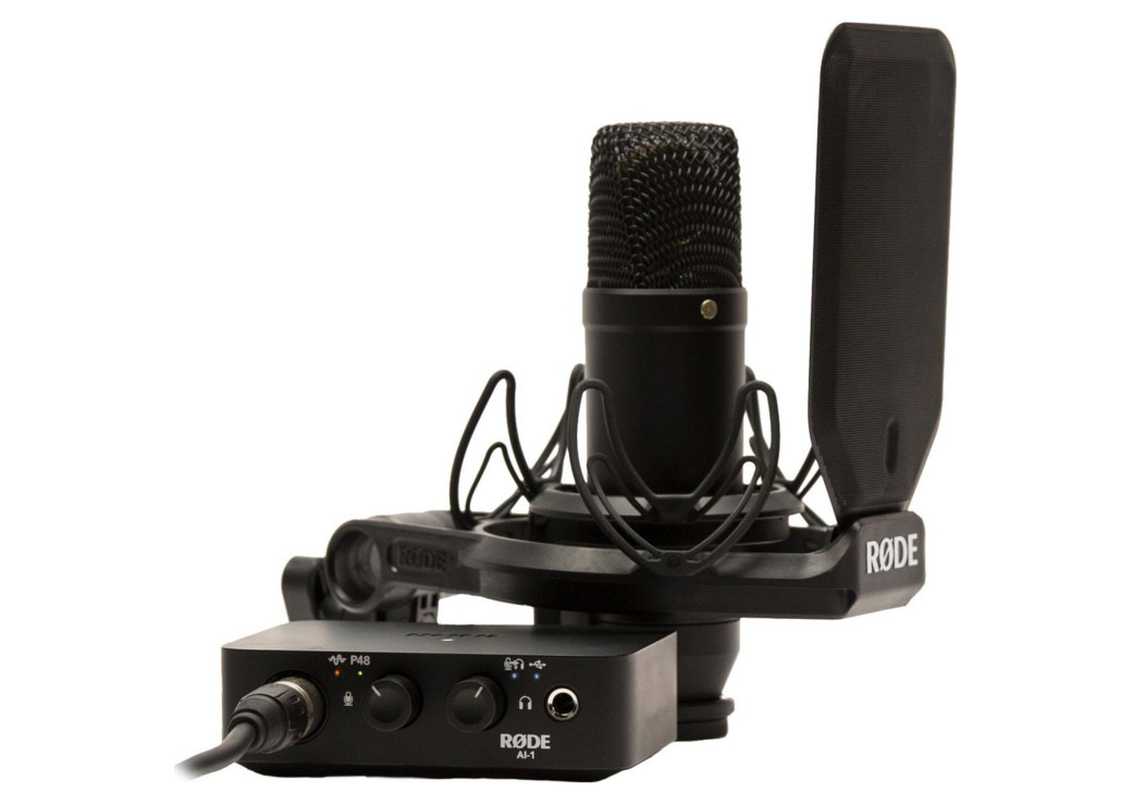 Rode The Complete Studio Kit Rode NT1 Ai USB Audio Interface Shock ...