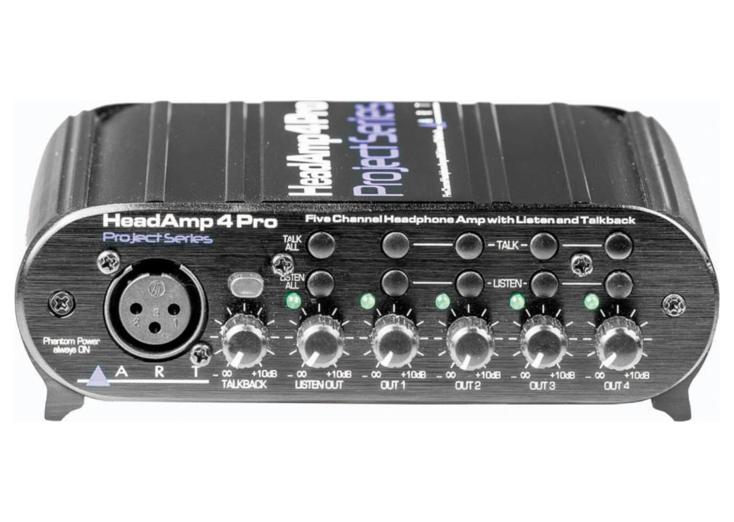 De S About Art Headamp 4 Pro Four Channel Headphone Amp Headamp4 De S About Art Headamp 4 Pro Four Channel Headphone Amp Headamp4