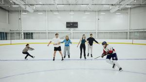 ice skating