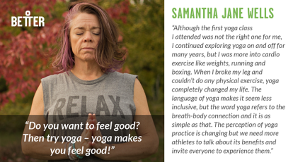 Samantha Jane Wells yoga teacher