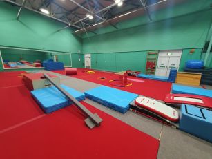 Gymnastics Party Set up Photo 2
