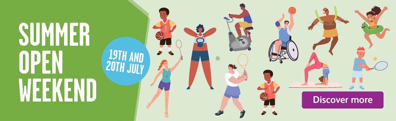 You're invited to our open weekend at your local Better Leisure Centre in Swindon