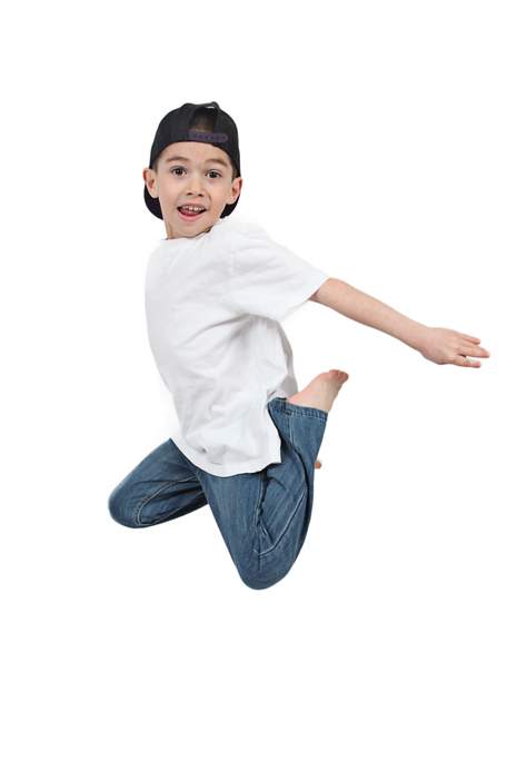 Boy Jumping