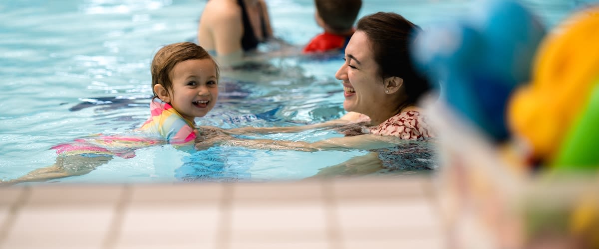 Swimming lessons at Andersonstown