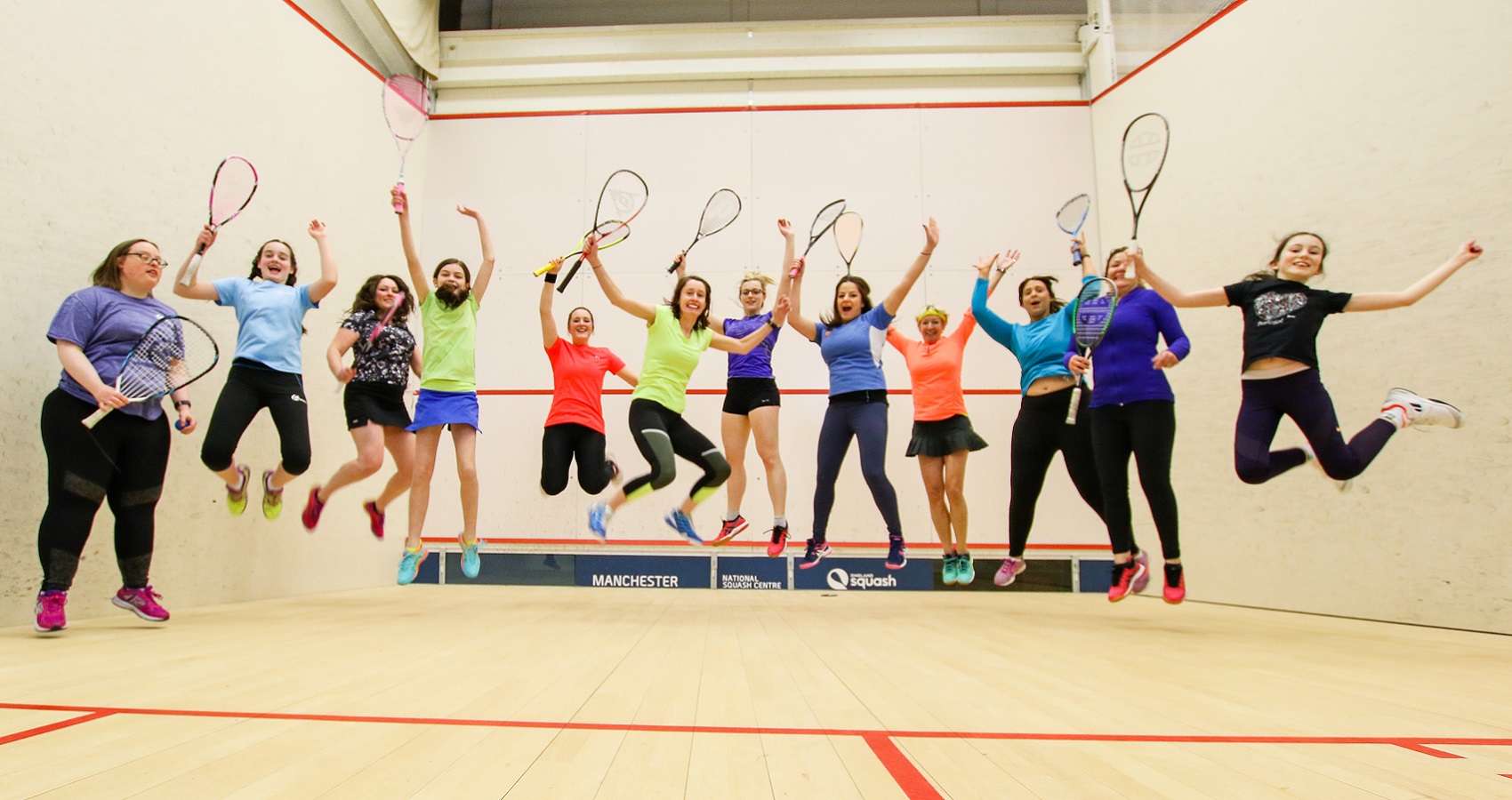 Squash girls can