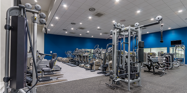 a view of the strength gym at East Manchester free weights and exercise machines a view of the strength gym at East Manchester free weights and exercise machines