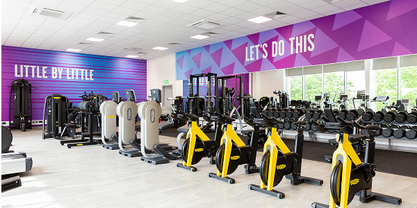 a view of the programme gym with exercise machines at Hough End a view of the programme gym with exercise machines at Hough End