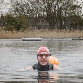 Man in water 287