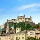 Hohensalzburg Fortress in Salzburg Skyline