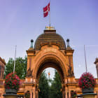 The Entry Gate to Tivoli Gardens in Copenhagen