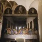 Last Supper Painting on Wall of Convent in Milan Italy