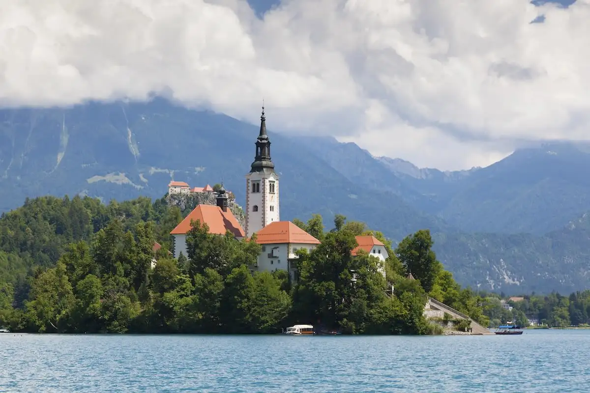 Church of the Assumption of the Blessed Virgin Mary on lake bled