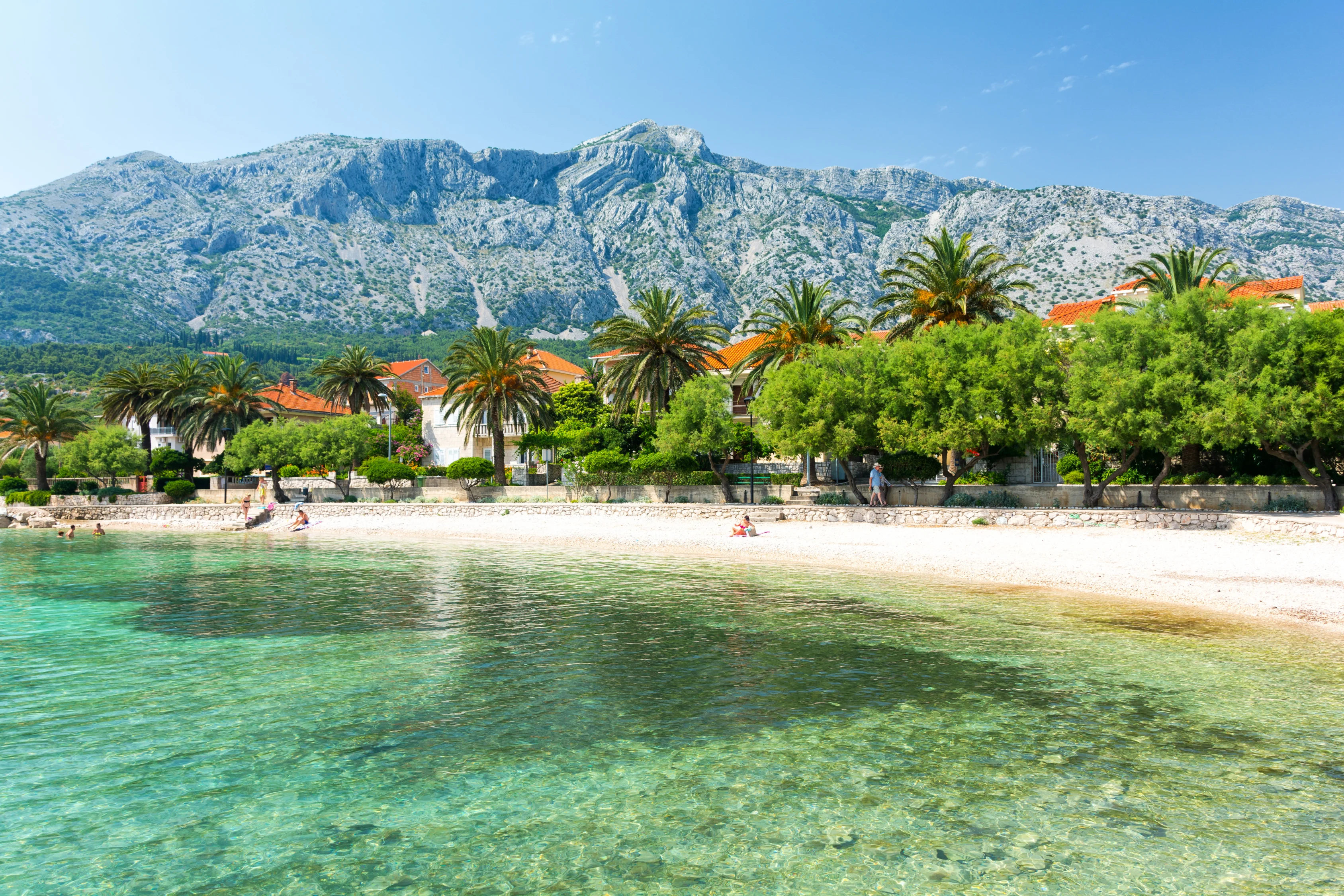 A Beach on the Peljesac Peninsula in Croatia