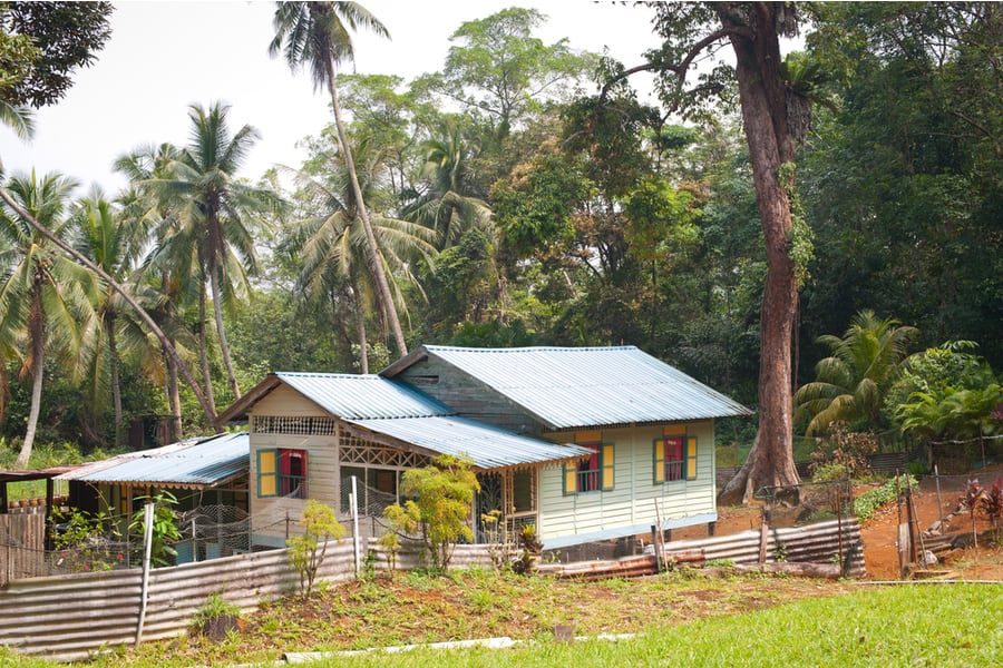 Shack on Pulau Ubin Singapore