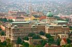 The Many Towered Buda Castle in Budapest