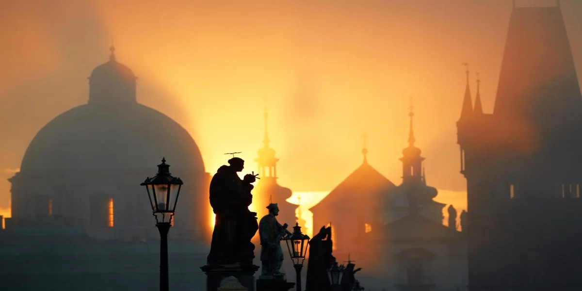 Sunrises are Dramatic in Prague!