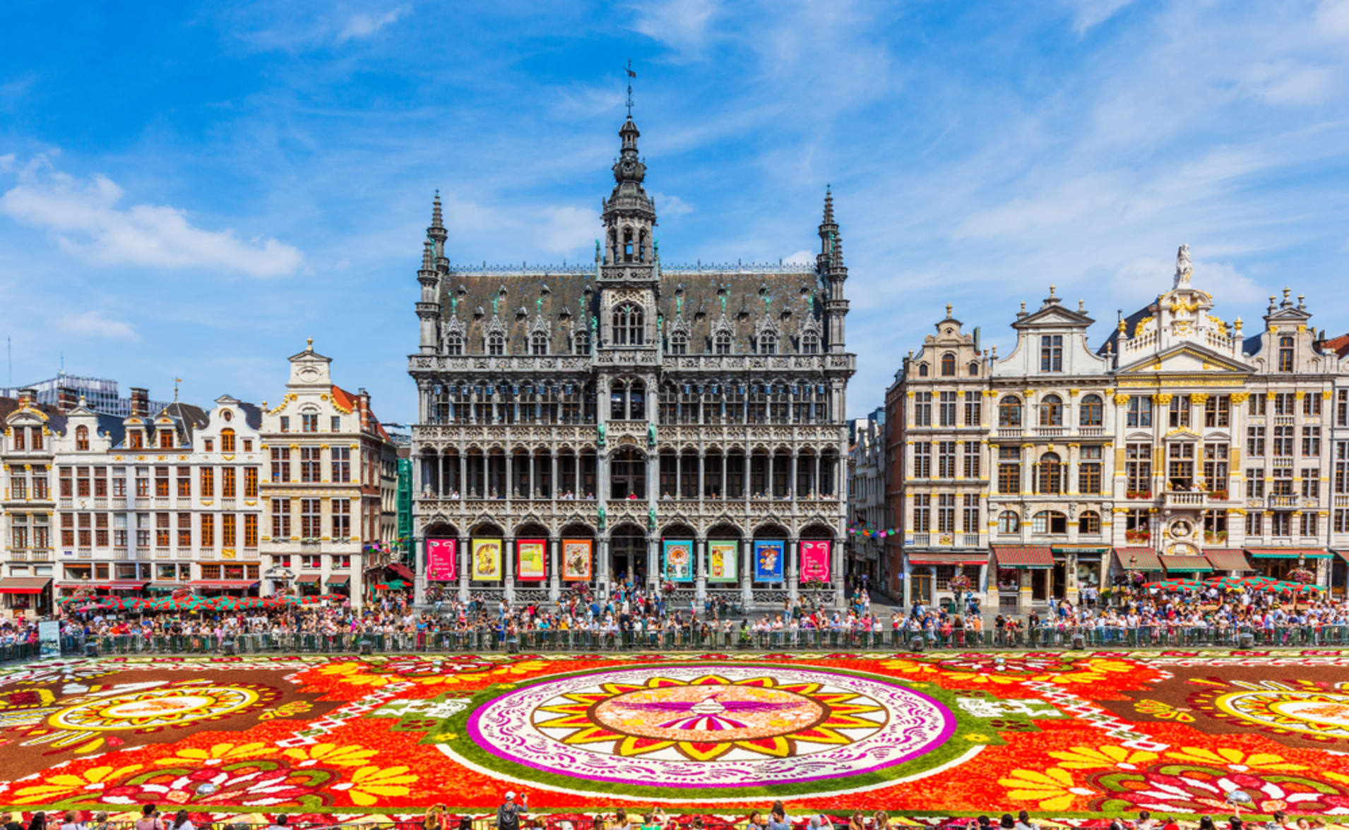 The Grand Place Square in Brussels