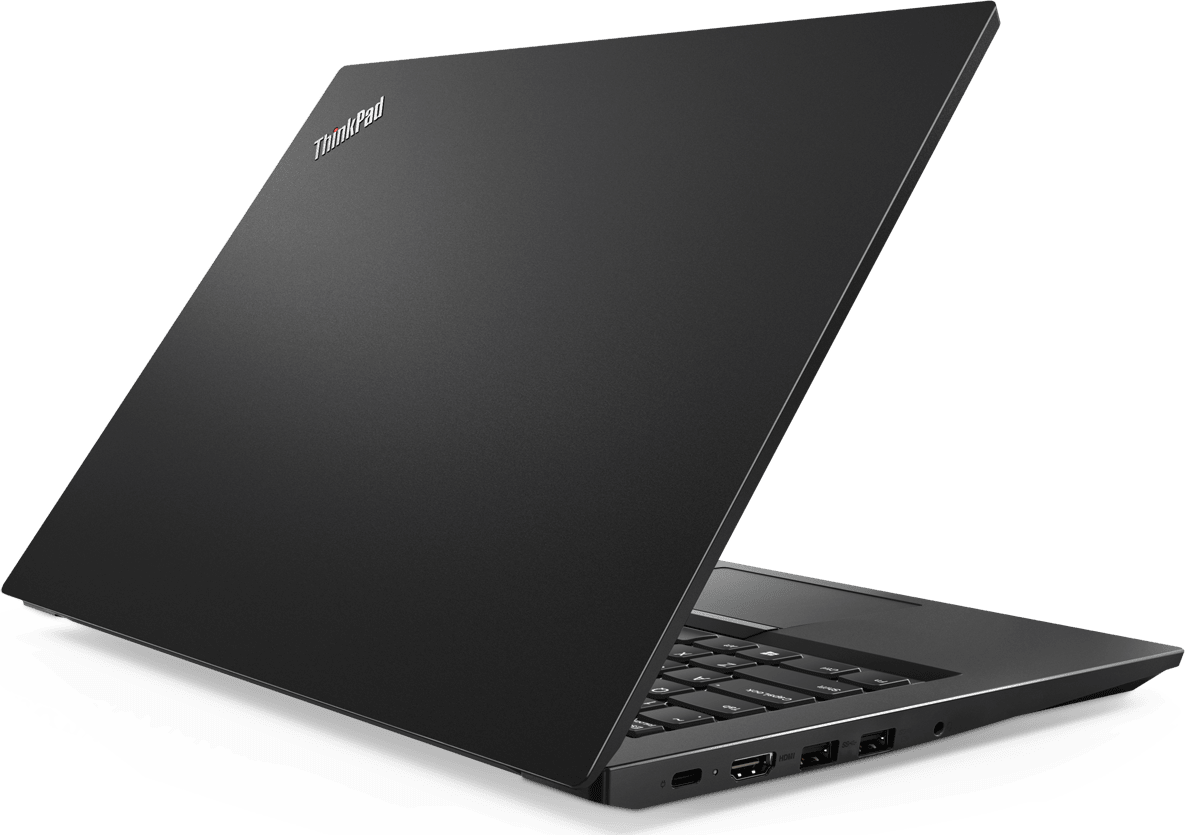 Black Lenovo ThinkPad E480.2