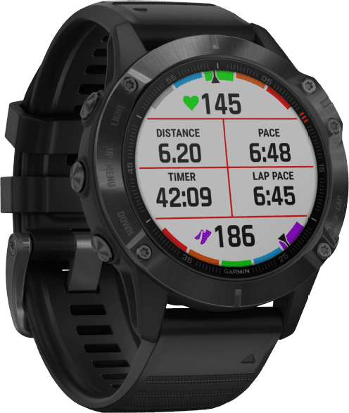 Black Garmin Fenix 6 Pro GPS Sports watch.2