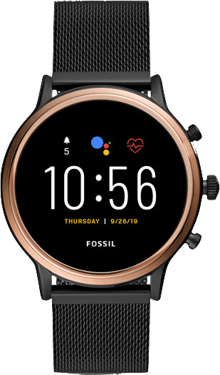 Negro Fossil Julianna HR - 5th Gen Smartwatch.1