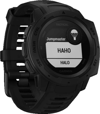 Black Garmin Instinct® - Tactical Edition GPS Sports watch.2