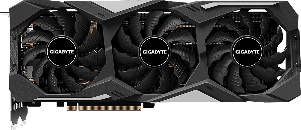 Black Gigabyte GeForce® RTX™ 2070 Super™ WindForce Graphics Card.1