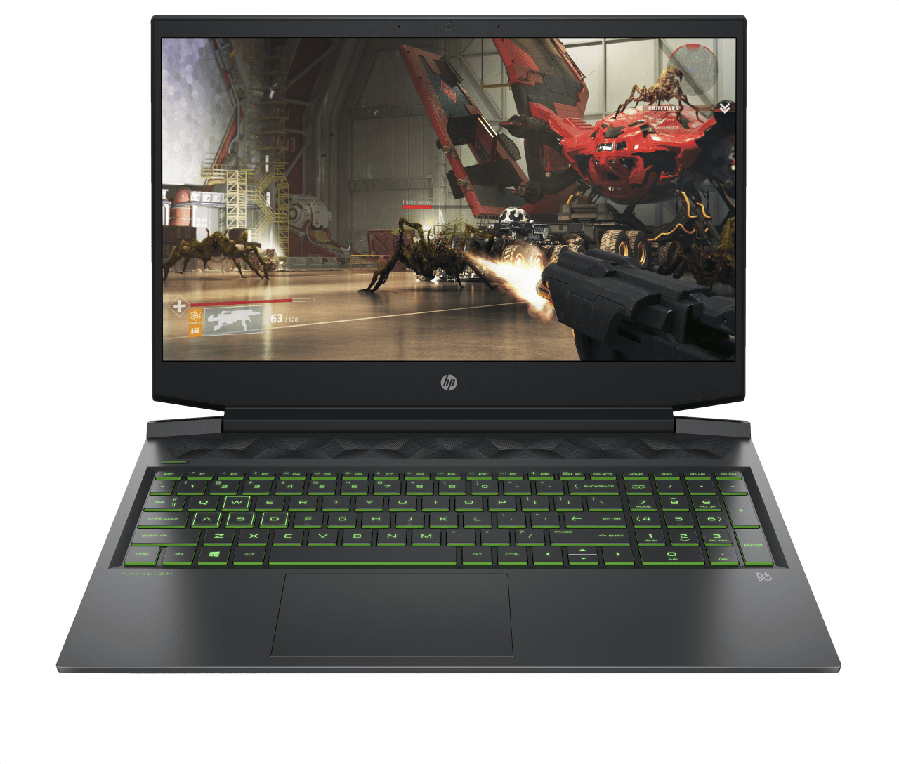 Shadow Black / Acid Green HP Pavilion Gaming 16-a0242ng - Intel® Core™ i5-10300H - 16GB - 512GB PCIe - NVIDIA® GeForce® GTX™ 1650 Ti.1