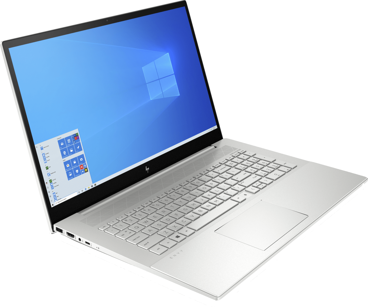 Natural Silver HP Envy 17-cg0001ng Laptop - Intel® Core™ i5-1035G1 - 16GB - 512GB PCIe - NVIDIA® GeForce® MX330.3
