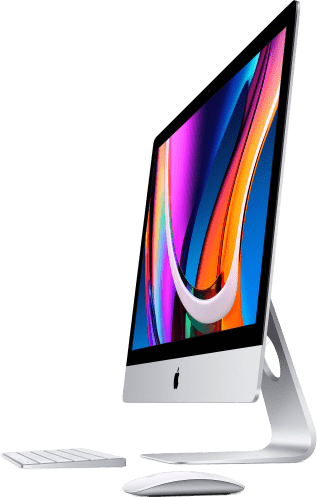 Silber Apple 27" iMac Retina 5K (Mid 2020).2