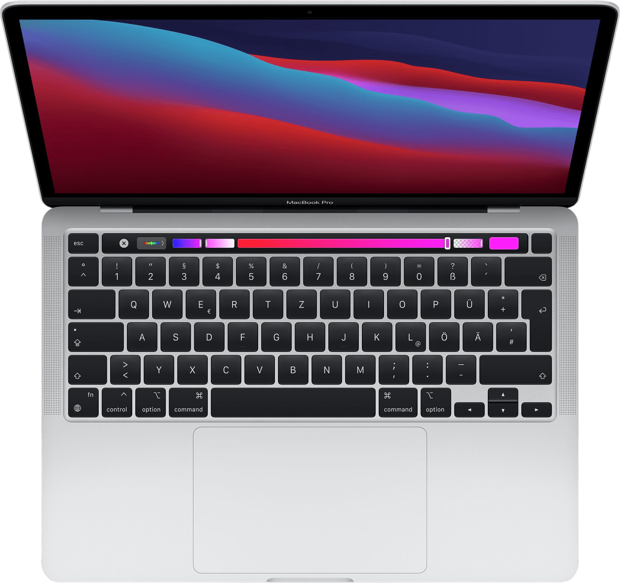 Silver MacBook Pro 13" Apple M1 Chip 8GB Memory 512GB SSD Integrated 8-core GPU.1