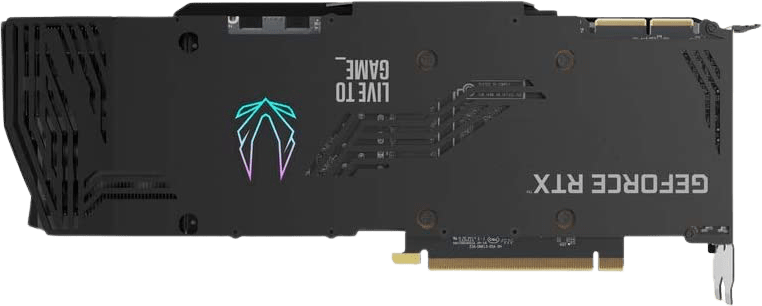 Black ZOTAC GAMING GeForce RTX 3090 Trinity Graphics Card.3
