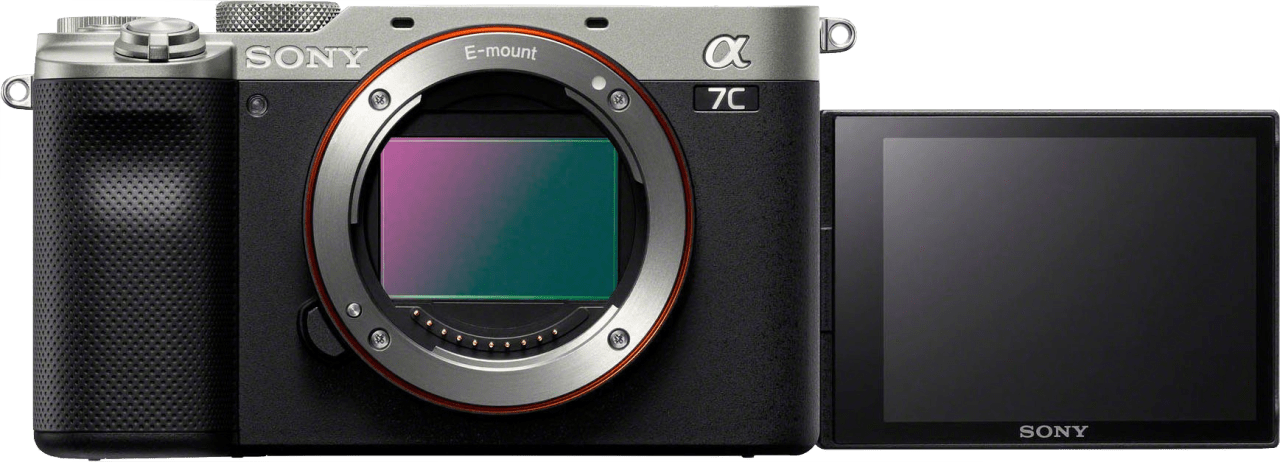 Silver Sony Alpha A7C + 28-60mm Lens Kit (Black).4