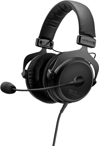 Black Beyerdynamic MMX 300 (2nd Gen) Over-ear Gaming Headphones.1