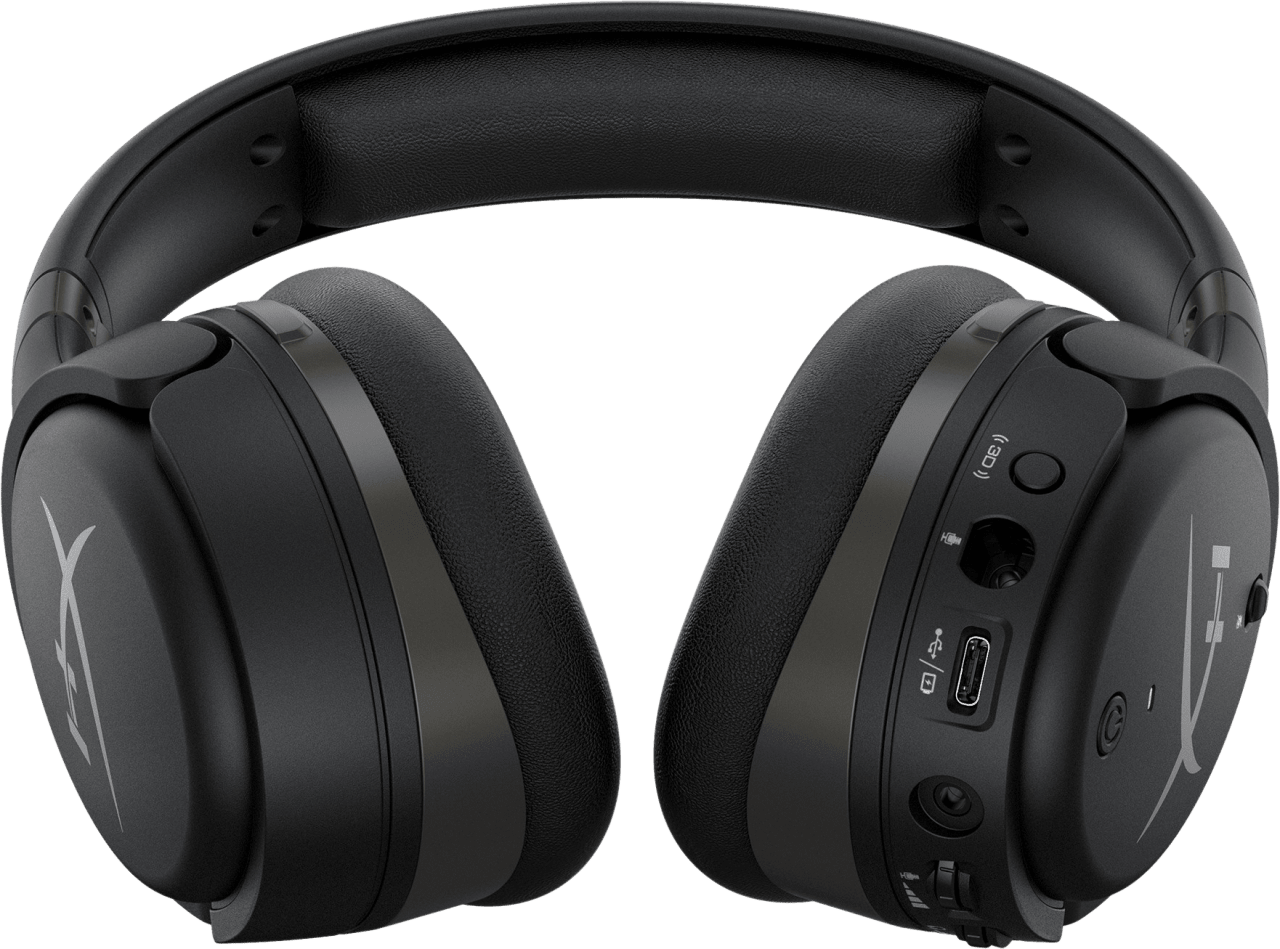 Black HyperX Cloud Orbit S Over-ear Gaming Headphones.4