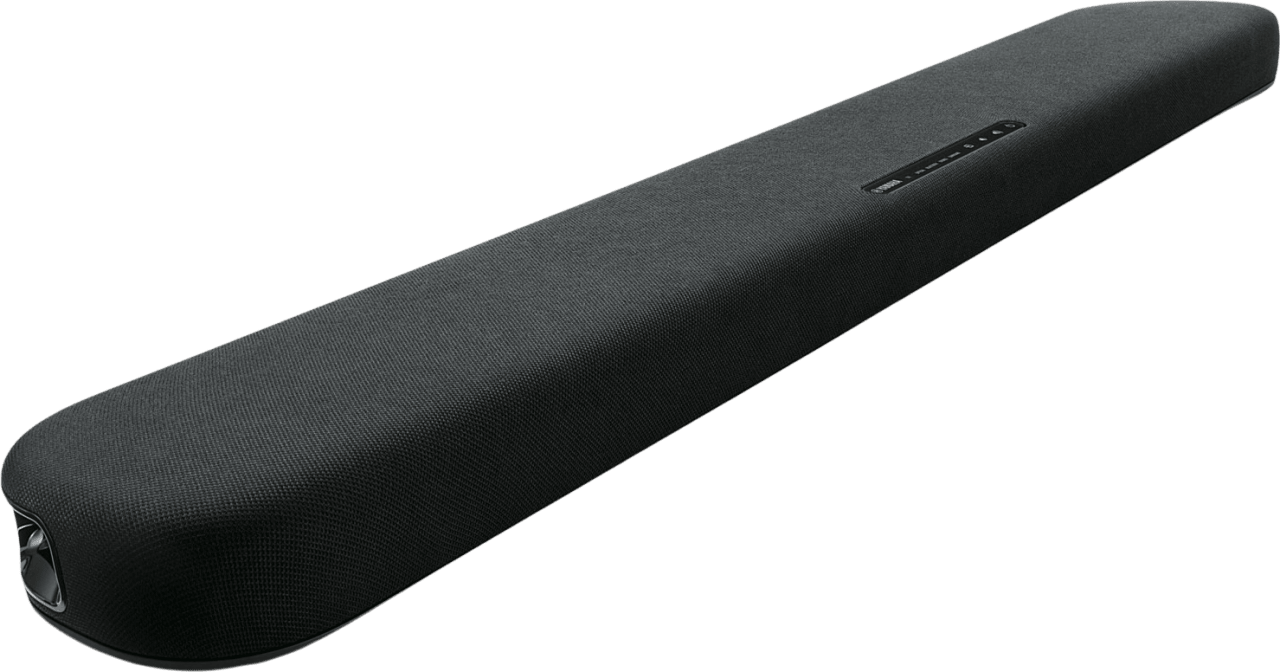 Black Yamaha SR-B20A Soundbar + Integrated Subwoofers.1