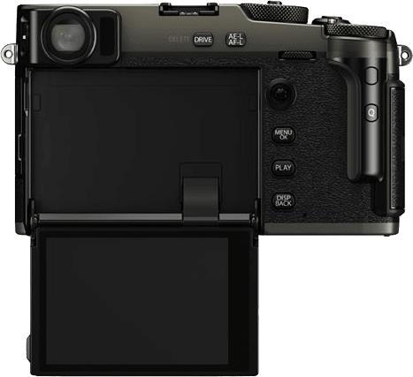Schwarz Fujifilm X-Pro3 + XF 18-55mm Objektiv.3